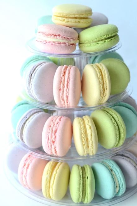 4 Tiers Tower (40pcs Macarons) | Tower Included | Easy To Self Assemble (Classic Series)