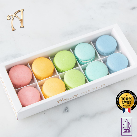 10PCS Macarons in Gift Box (Premium 1) | Special Price Rp138.000