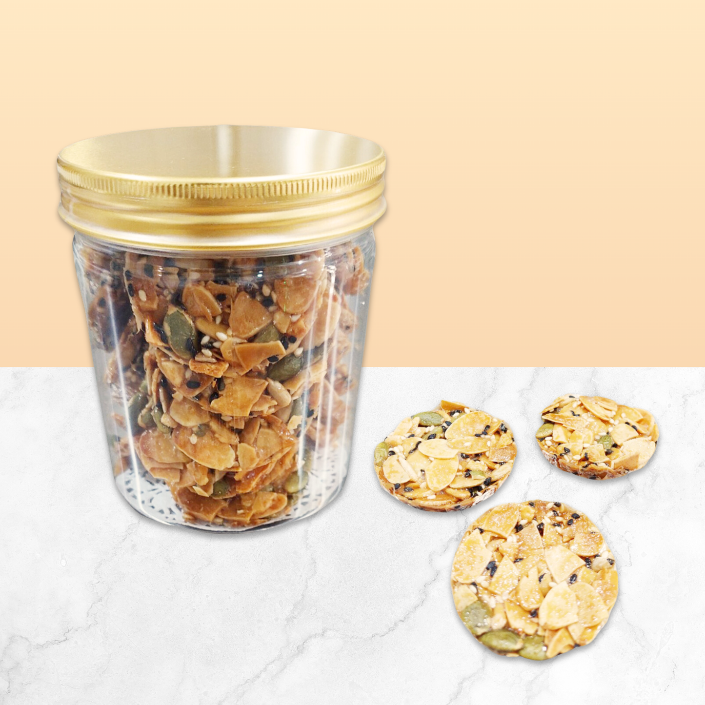 Premium Florentine Cookies Almond | Snack | Florenta | Special Price Rp89.000