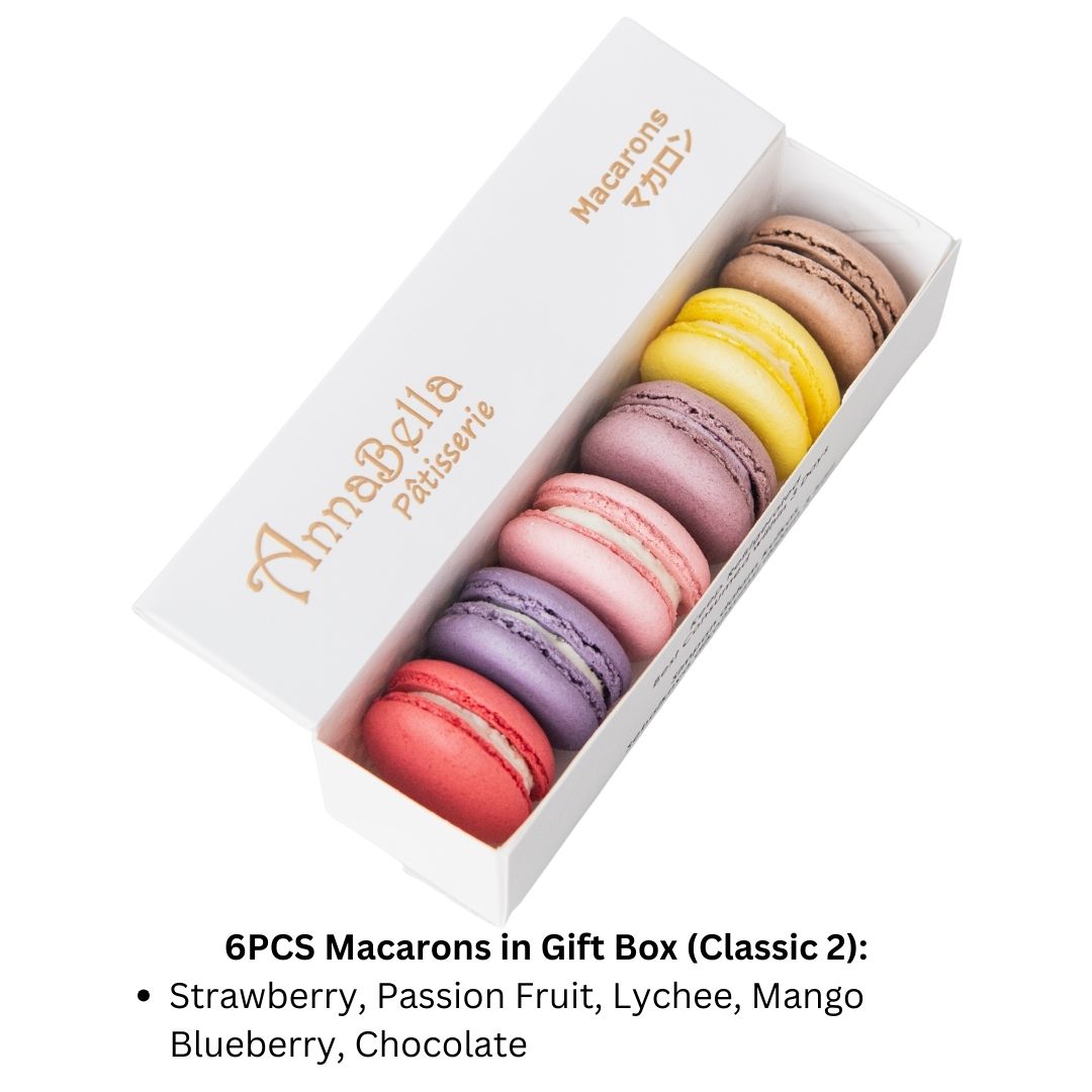 Bundle 2 Boxes 6PCS Macarons in Gift Box | Special Price Rp109.000 |