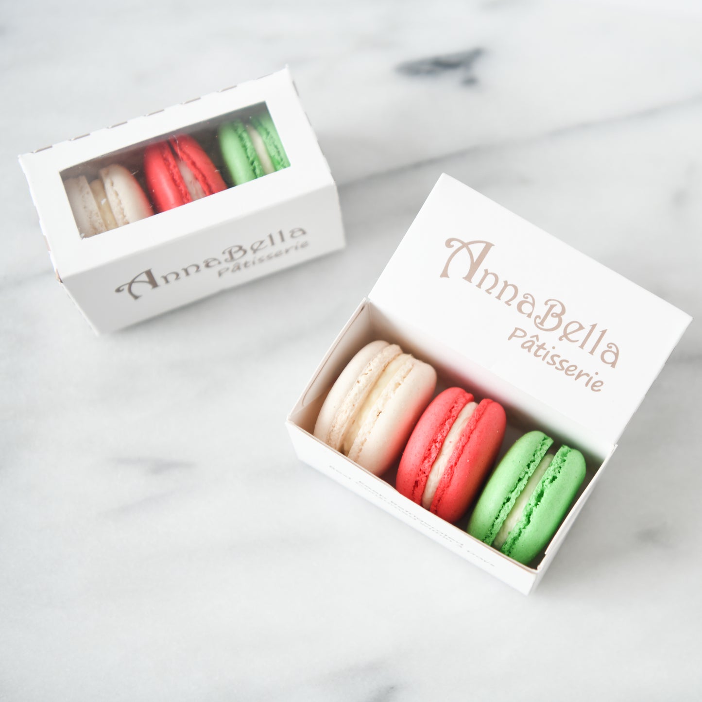 3PCS Assorted Macarons in Gift Box (Random Flavors) | Special Price Rp.39.000