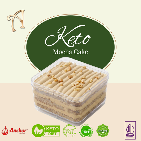 Mocha Cake | Keto Friendly | Sugar Free | Gluten Free | Low Carb | Special Price Rp115.000