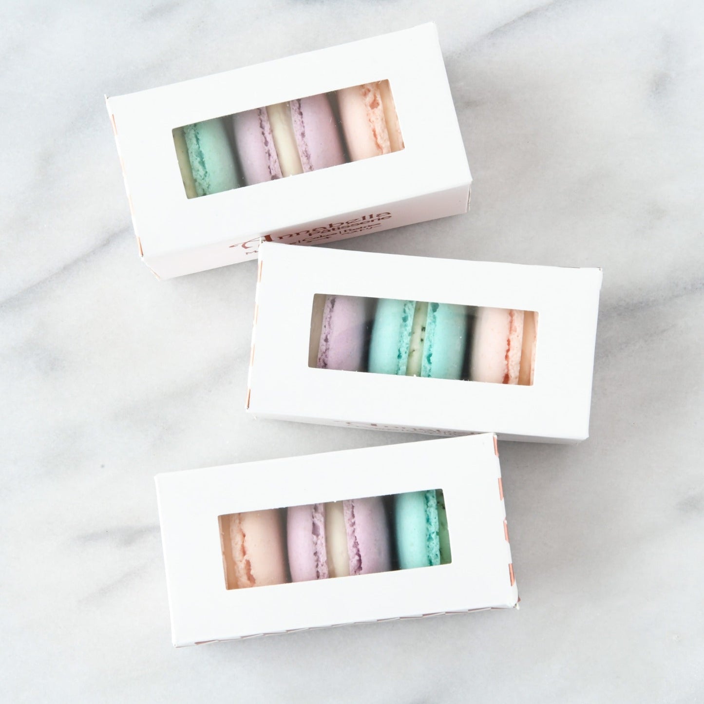 Bundle 3 Boxes 3PCS Assorted Macarons in Gift Box (Random Flavors) | Special Price Rp.89.000